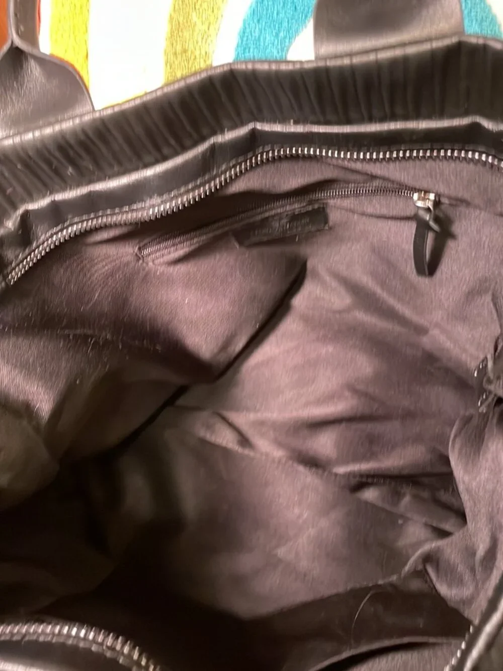 Laura DiMaggio, large satchel, imported, soft, genuine, leather, and dust bag
